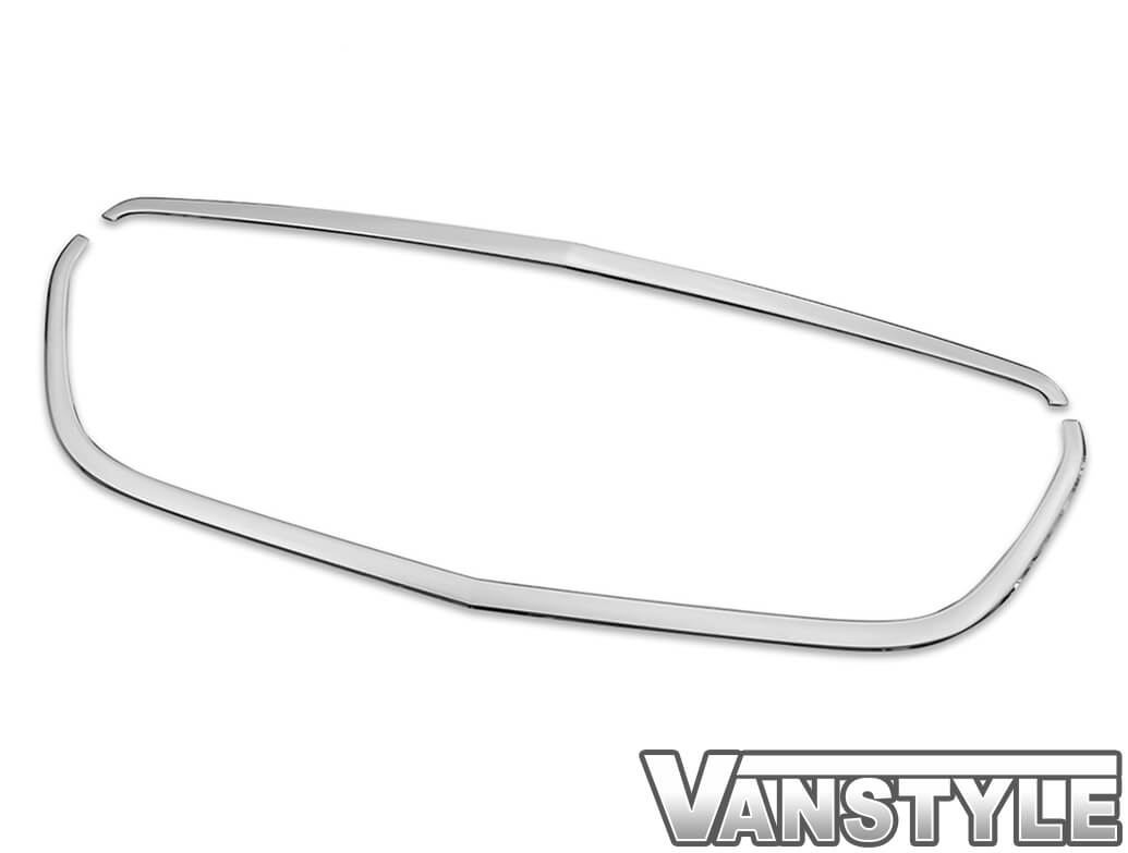 Mercedes Vito W447 2014> 2Pcs Stainless Steel Grille Trim