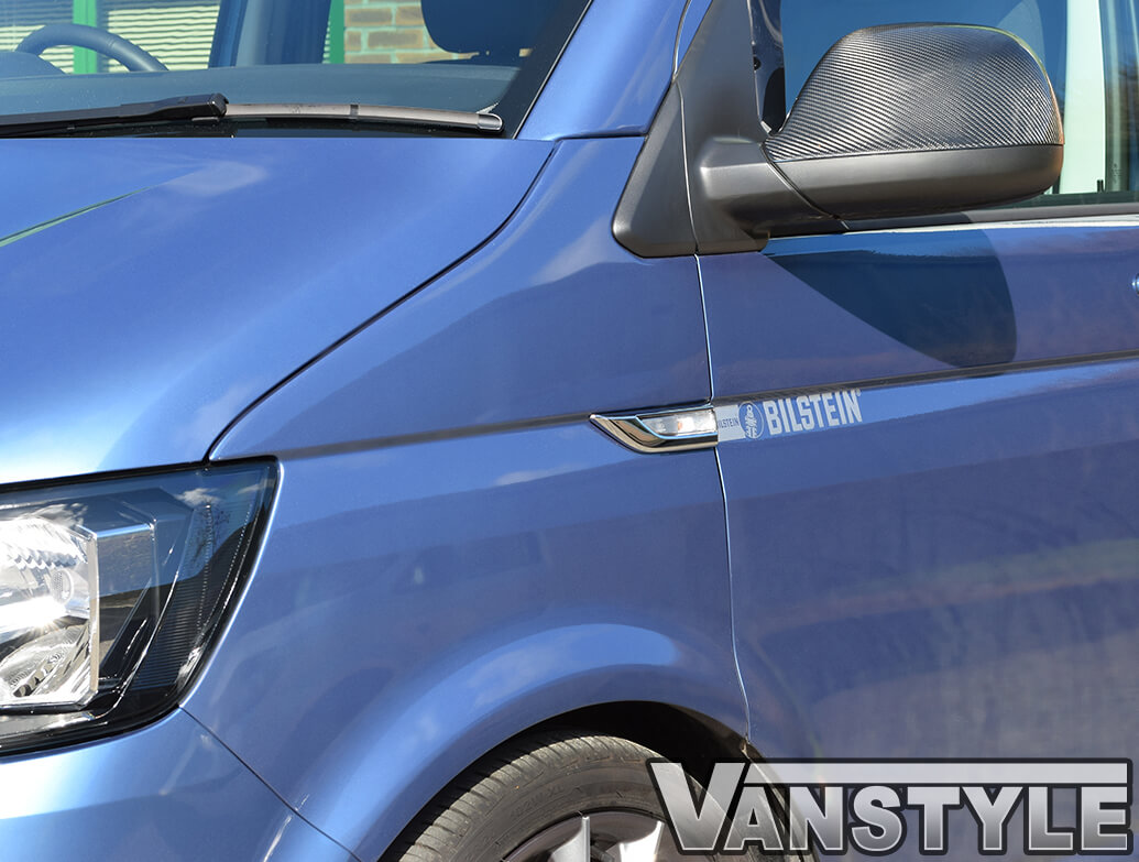 VW T6 2015> ABS Chrome Signal Repeater Trim Covers