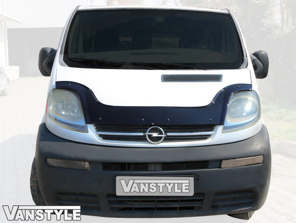 Déflecteurs latéraux Dark pour Renault Trafic 2001-2014 / Opel Vivaro  2001-2014