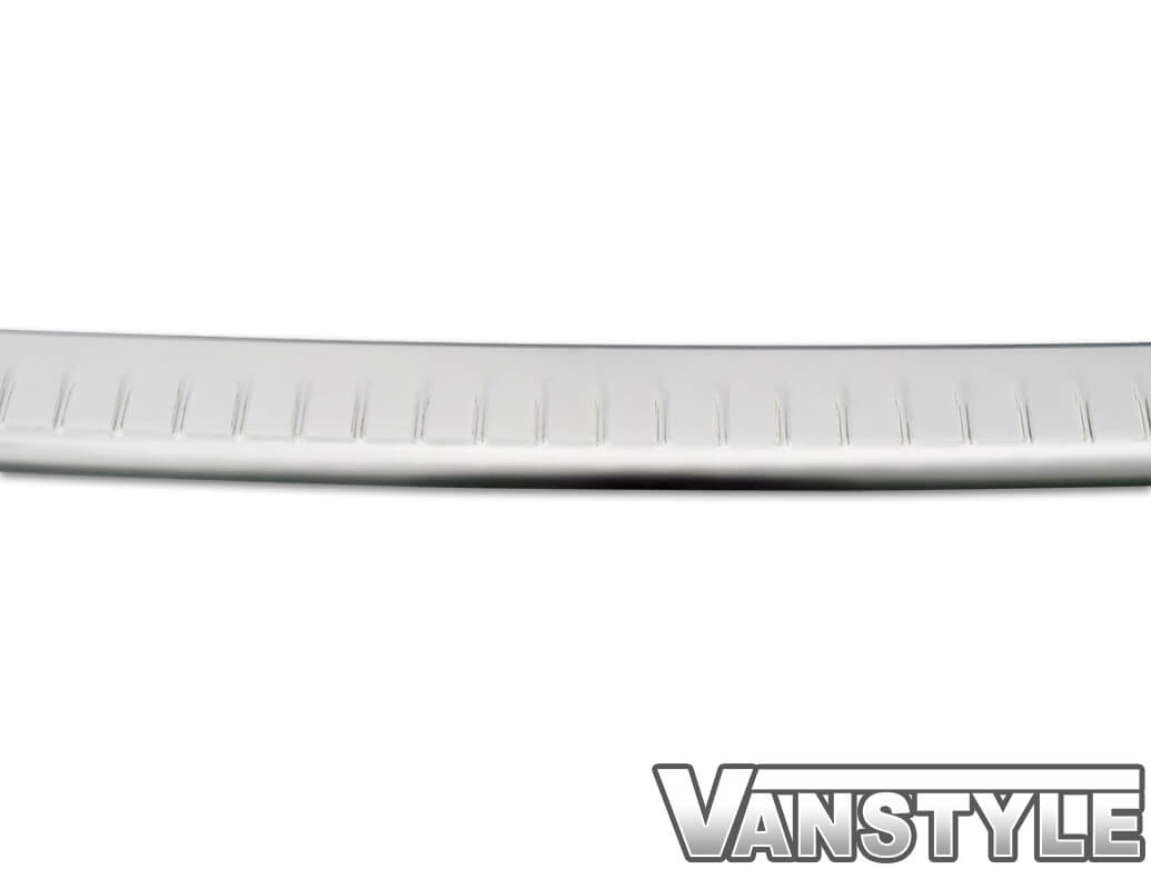 Stainless Steel Brushed Rear Bumper Protector VW T5 03-15