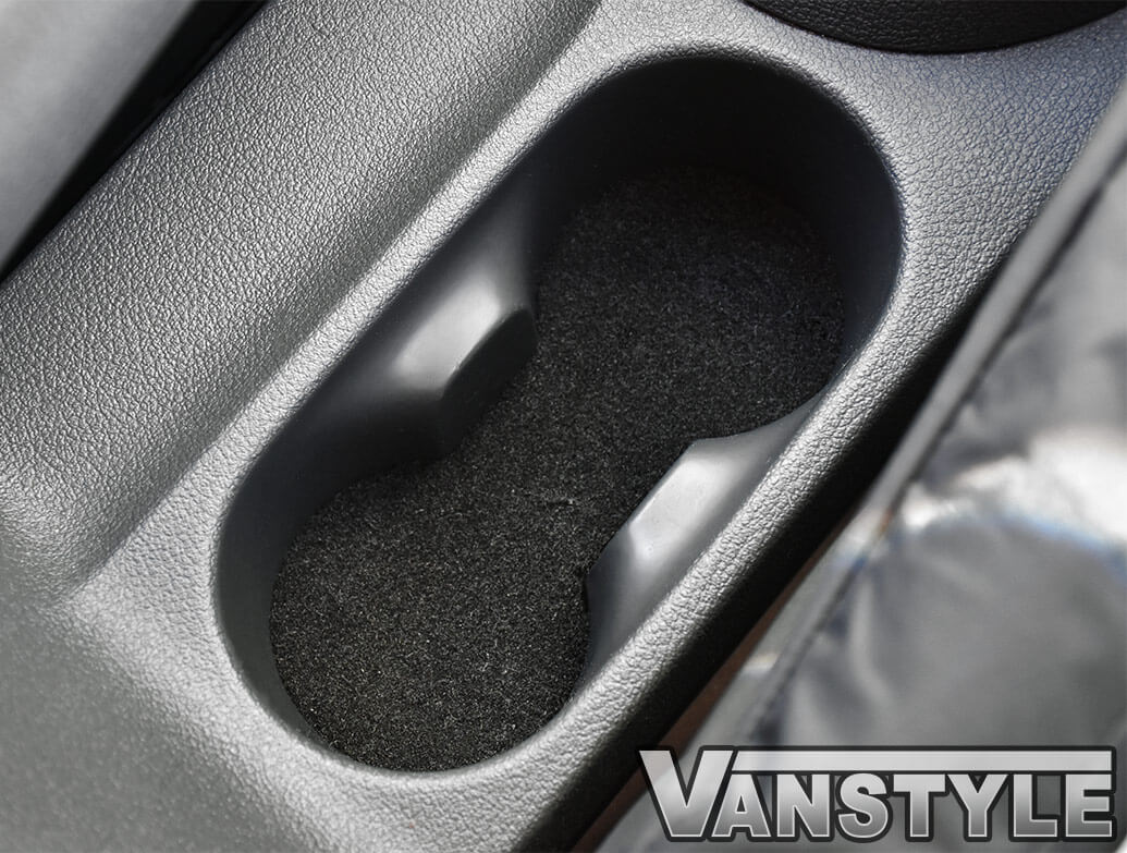 13 Piece Luxury Carpet Dash Cubby Inserts VW Caddy Mk3 0315 Vanstyle