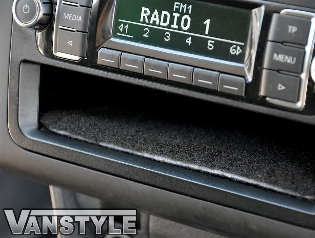 13 Piece Luxury Carpet Dash Cubby Inserts VW Caddy Mk3 0315 Vanstyle