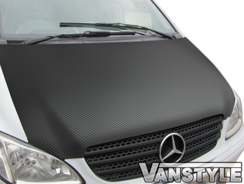MERCEDES VITO W639 FULL BRA PROTECTOR COVER CARBON EFFECT NOT