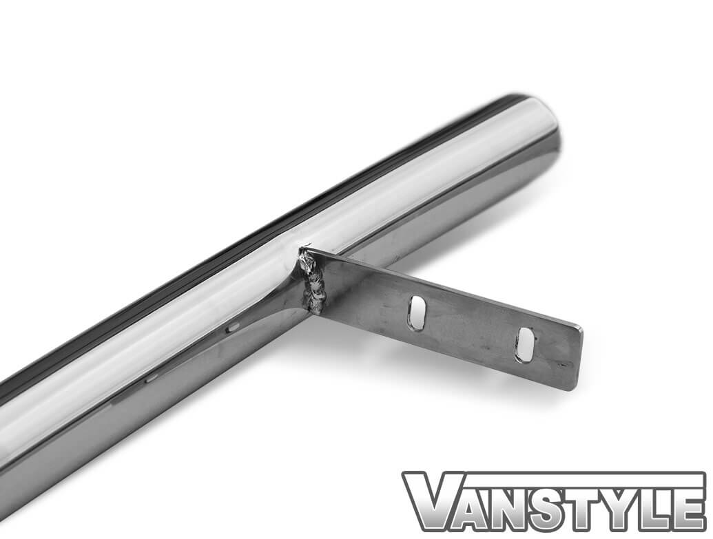 60mm Polished Stainless Steel Rear Bar - Crafter/Sprinter/Vito