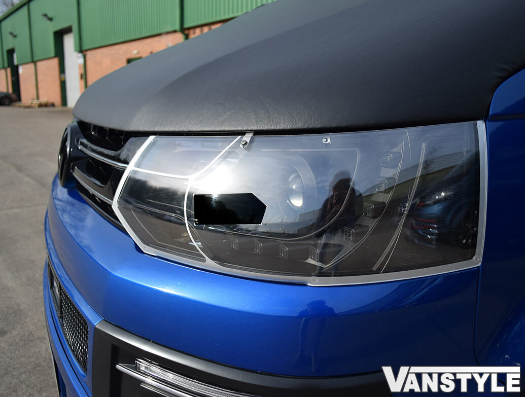 Genuine VW T5 Acrylic Headlight Protector - 2010 - 2015