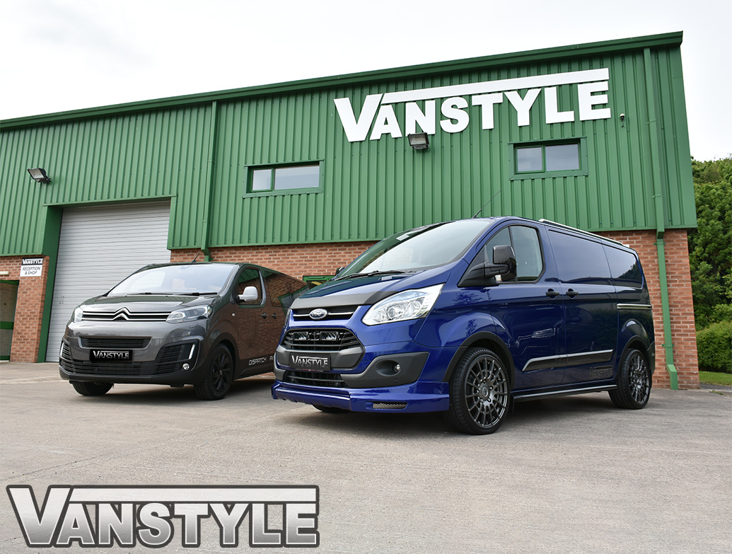 Ford Transit Custom 2012-18 Black ABS Wheel Arch Covers