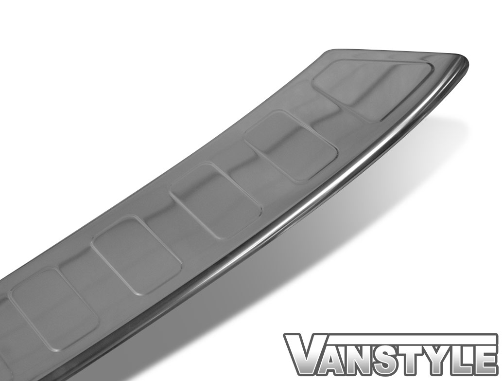 Polished Rear Bumper Protector - Expert/Proace/Dispatch - L3 LWB