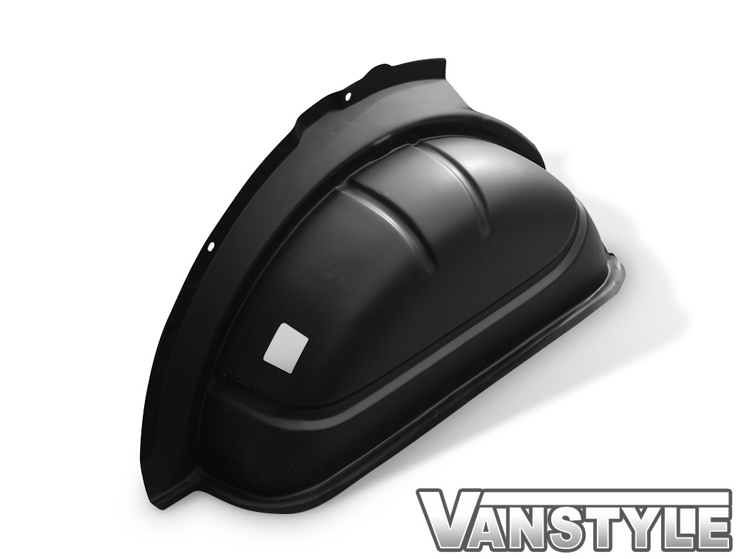 Black ABS Inner Wheel Arch Covers SWB Single Door VW T5 T6 Vanstyle