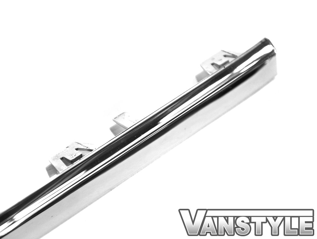 Chrome Rear Trunk Lower Trim For VW T6 Transporter Caravelle Multivan 2015+