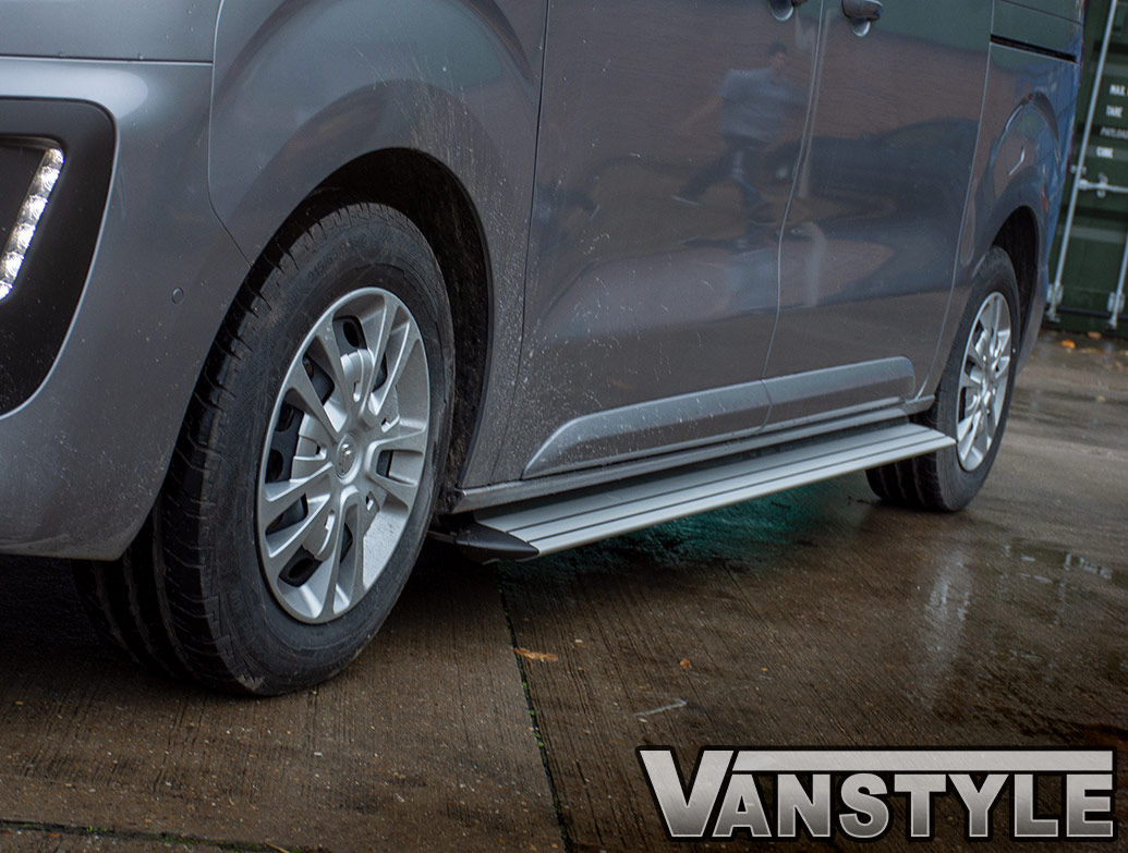 Cobra Running Boards Expert, Dispatch, Proace MWB LWB 2016 Vanstyle