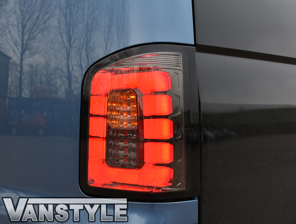 VW Transporter T6 Van 2015-> 2 Door Rear Tail Lights Lamps 1 Pair