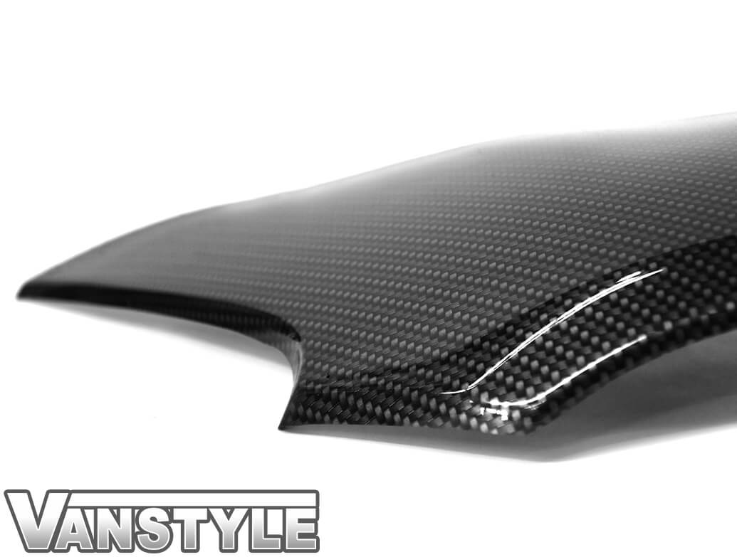 Carbon ABS Bonnet Protector - Ford Transit Custom 2018>