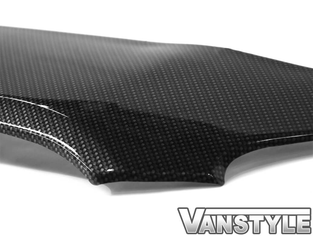 Carbon ABS Bonnet Protector - Ford Transit Custom 2018>