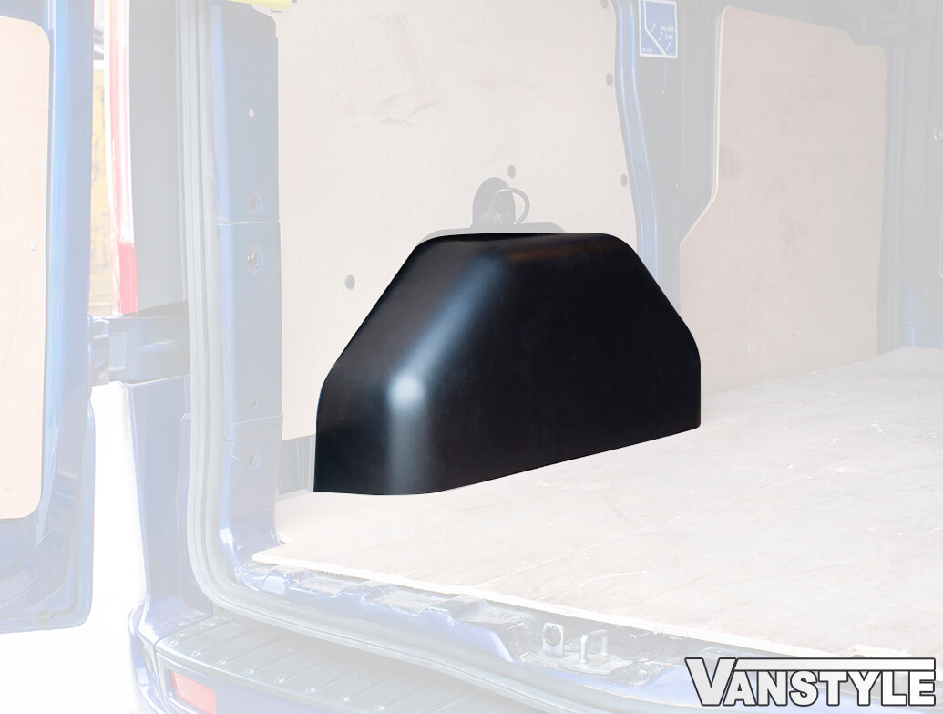 FORD TRANSIT CUSTOM 2012>2018 BLACK ABS INNER REAR WHEEL ARCH PROTECTION COVERS