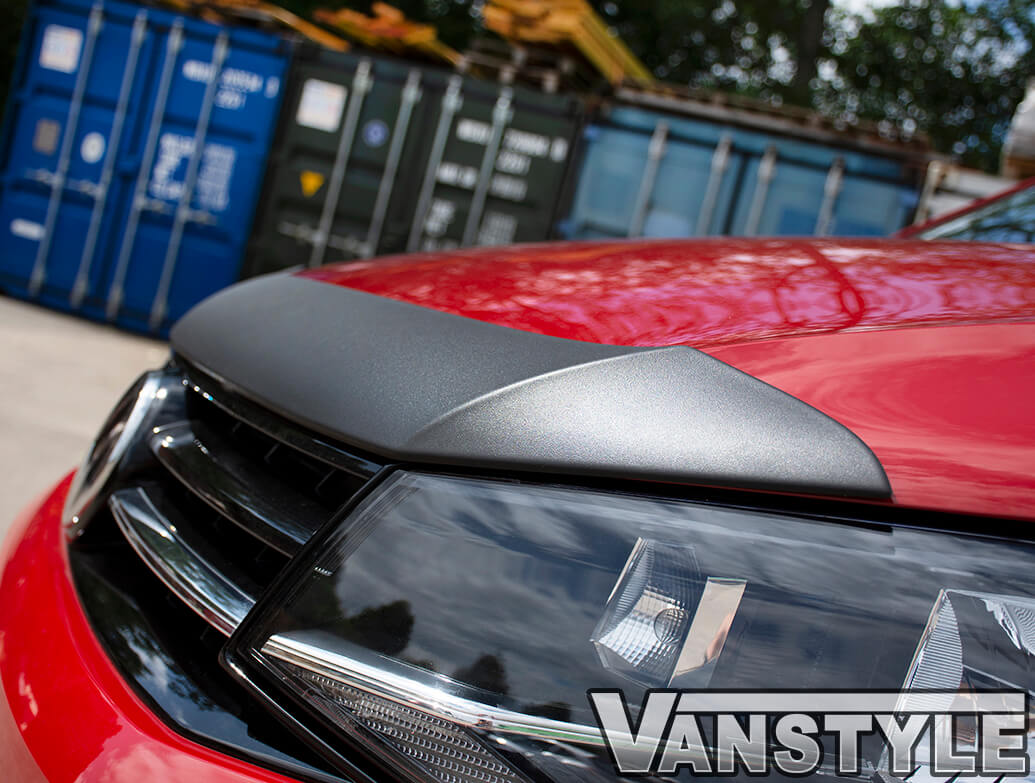 Black ABS Bonnet Protector - VW Caddy 2015>2021