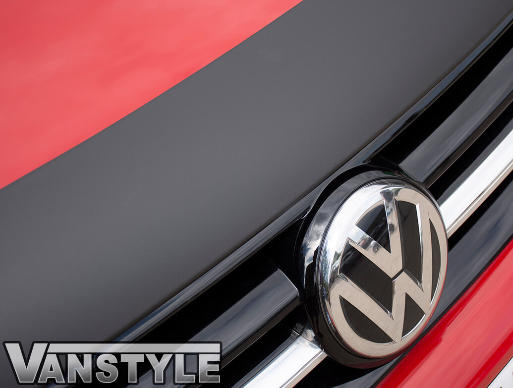 Black ABS Bonnet Protector - VW Caddy 2015>2021