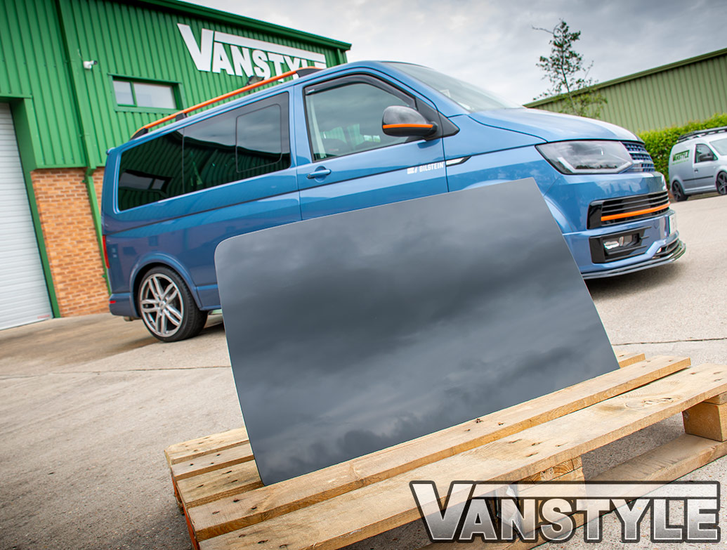 Camperglass.co.uk Transporter T5-T6.1 LWB Rear Quarter BLACK OUT Window – Driver Side