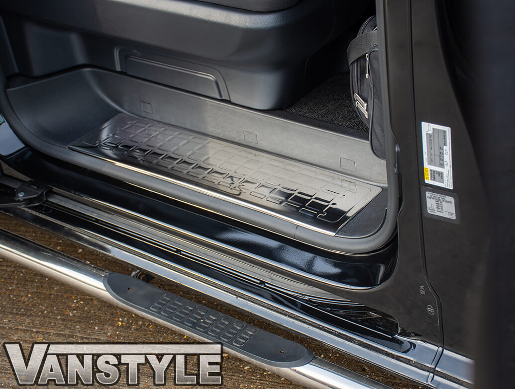 Predator Motorsports / Hummer Parts Club Stainless Steel Door Sill Plates For Hummer H3 - Set Of 4