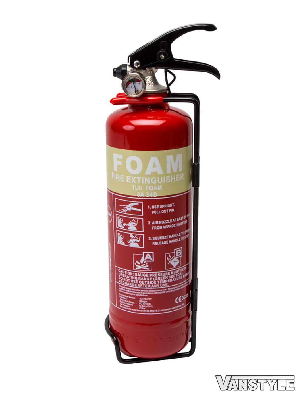 vans fire extinguisher