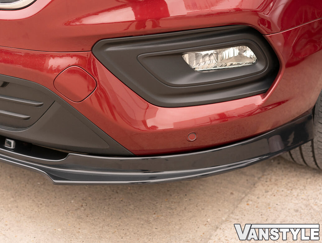 transit custom front splitter fitting