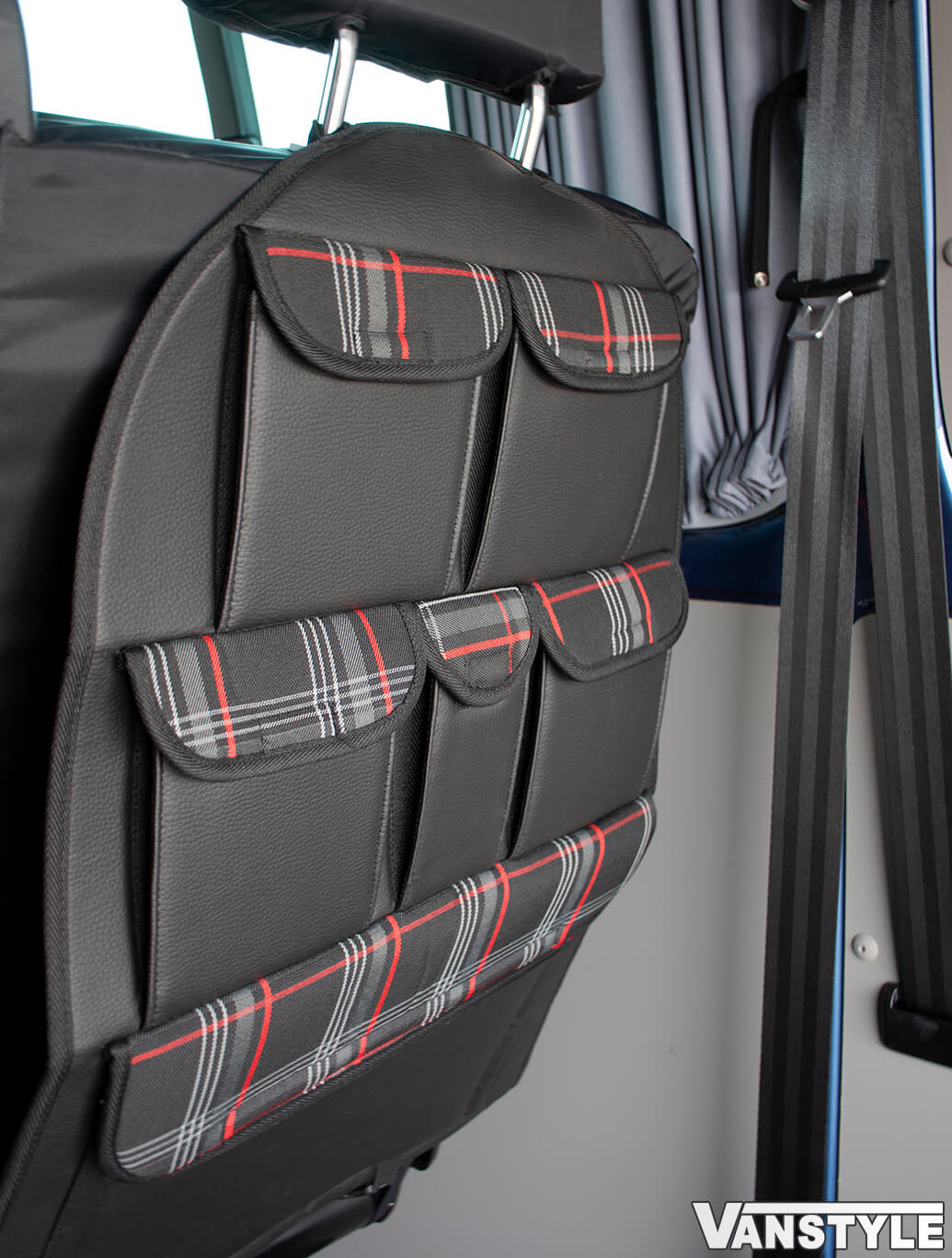 Rear seat bag seat organizer felt camper suitable for VW T5 T6