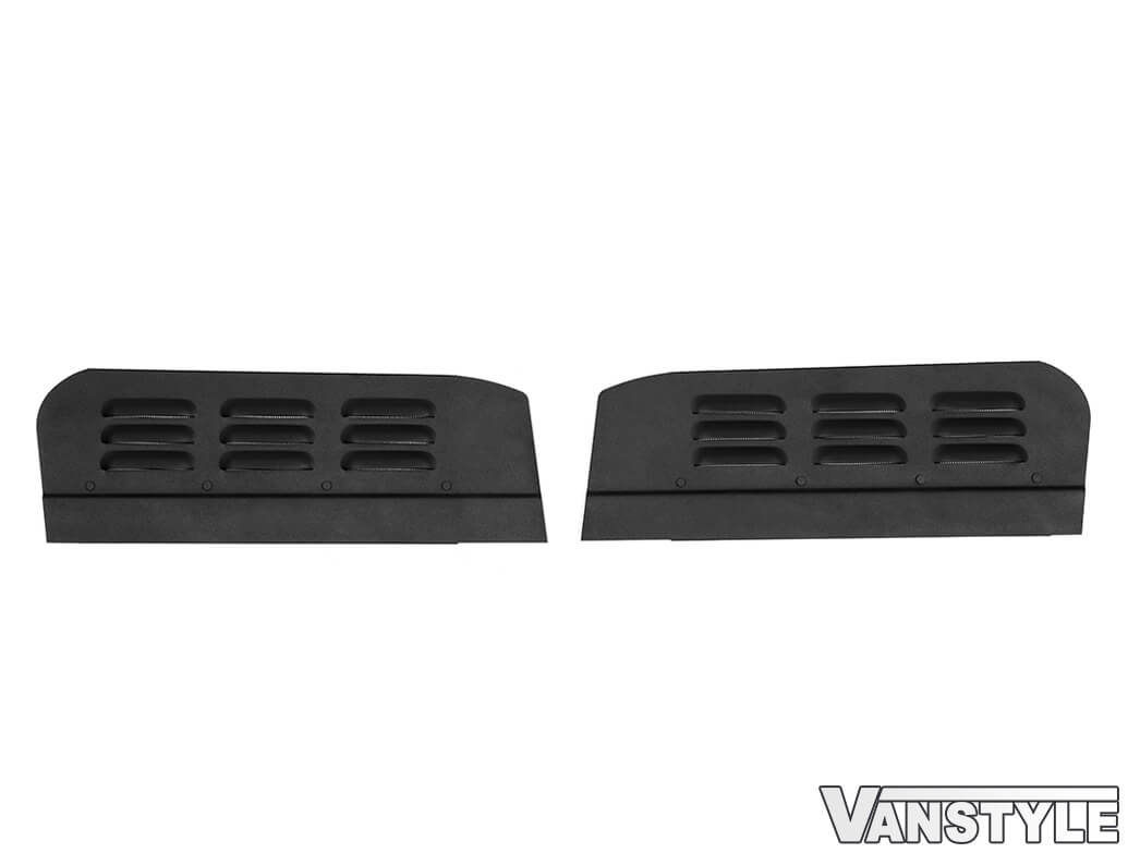 Front Cab Window Air Vents Black 2 Pc - Ducato/Boxer/Relay 07>14
