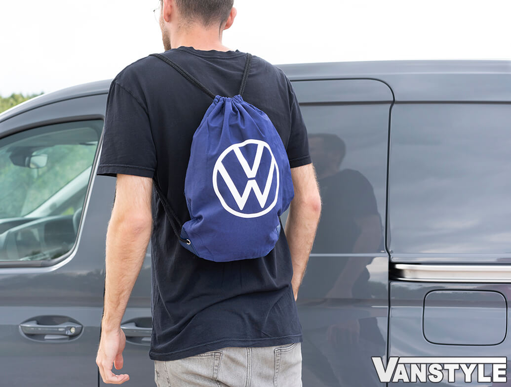 VW ボディバッグ Genuine VW Dark Blue Volkswagen Collection Gym Bag - Vanstyle