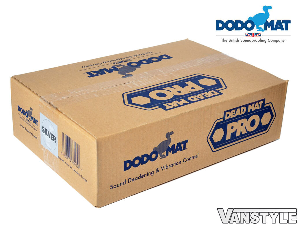 Dodo Mat DEADN PRO premium 2mm sound deadening mat 3.7sqm Vanstyle