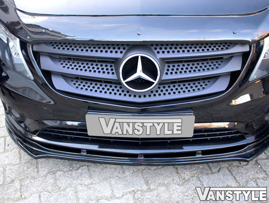 Mercedes Vito W447 2014 Front Lower Splitter - Vanstyle