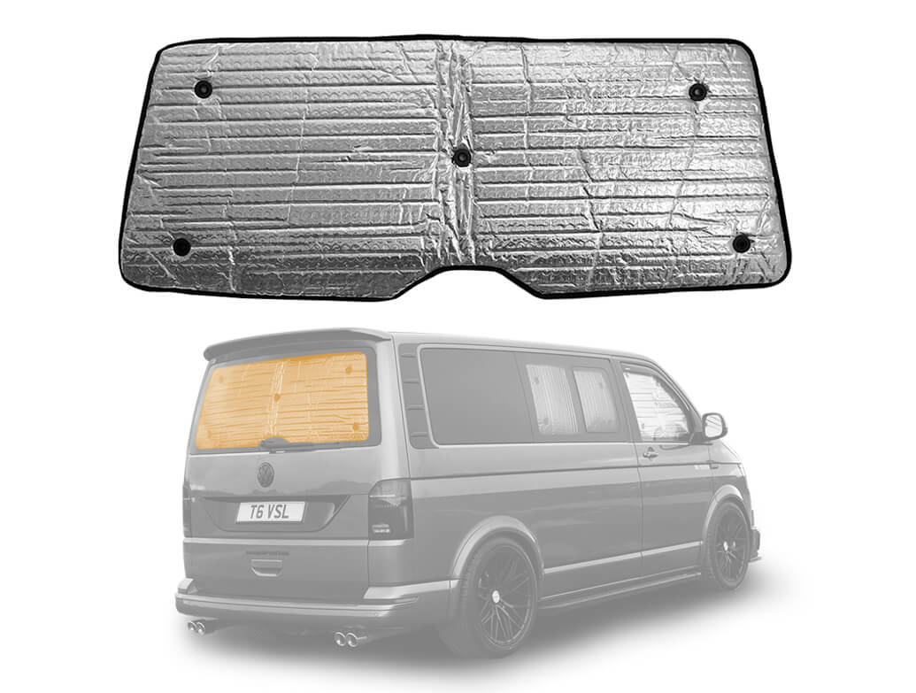 Thermal Blind Rear Tailgate 1 Piece - VW T5 T6 - Vanstyle