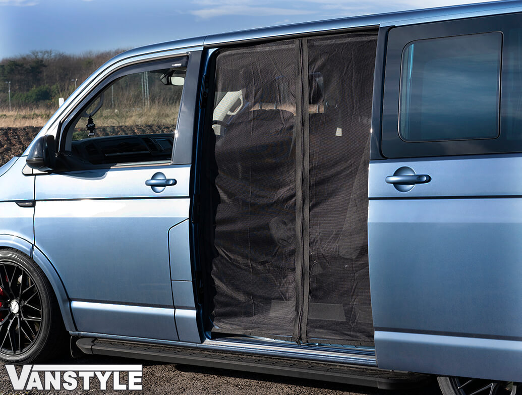 Fitting Sliding Door Mosquito Net VW T5 T6 Vanstyle
