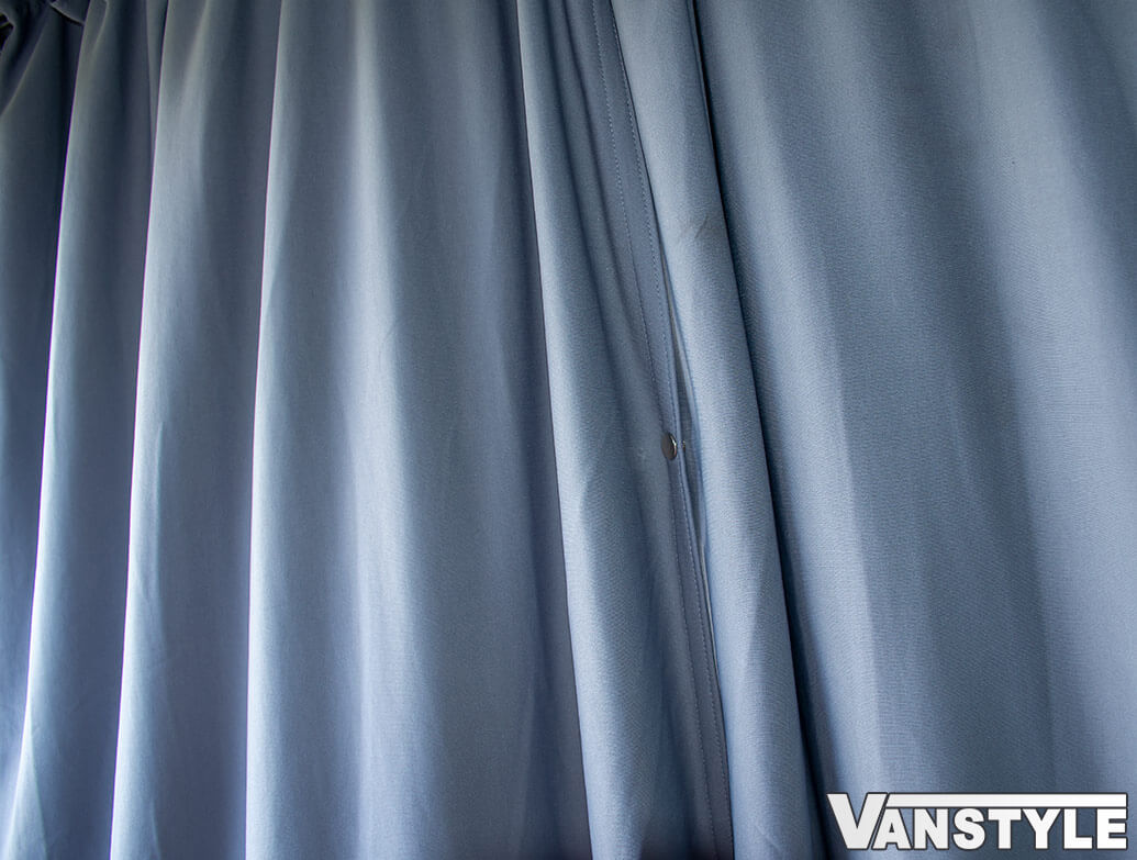 Volkswagen Transporter VW T4 Blackout Curtain *LEFT and RIGHT CENTER* Grey