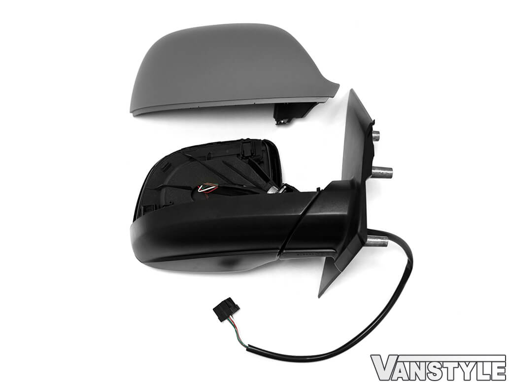 Heated Aspherical Wing Mirror Glass For VW Transporter T6 2016-2020 – Driver's Side Chrome