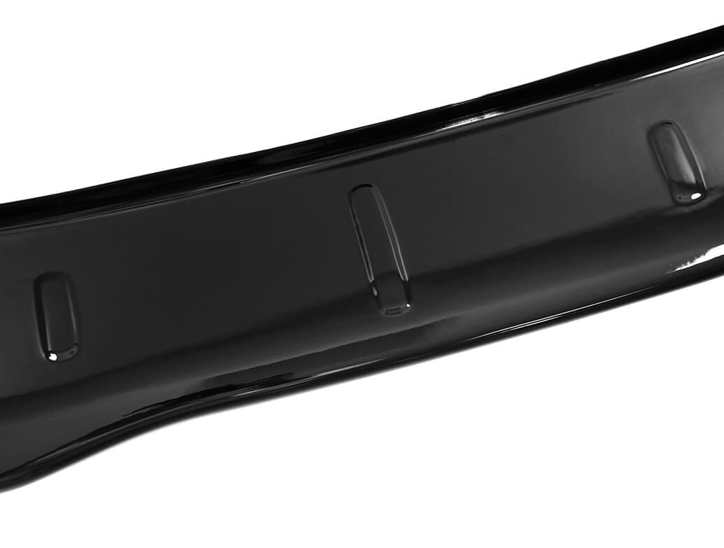 Gloss Black ABS Rear Bumper Protector - Ford Courier 14>