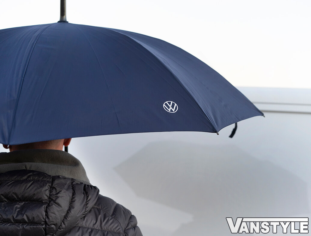 Genuine VW Dark Blue Umbrella