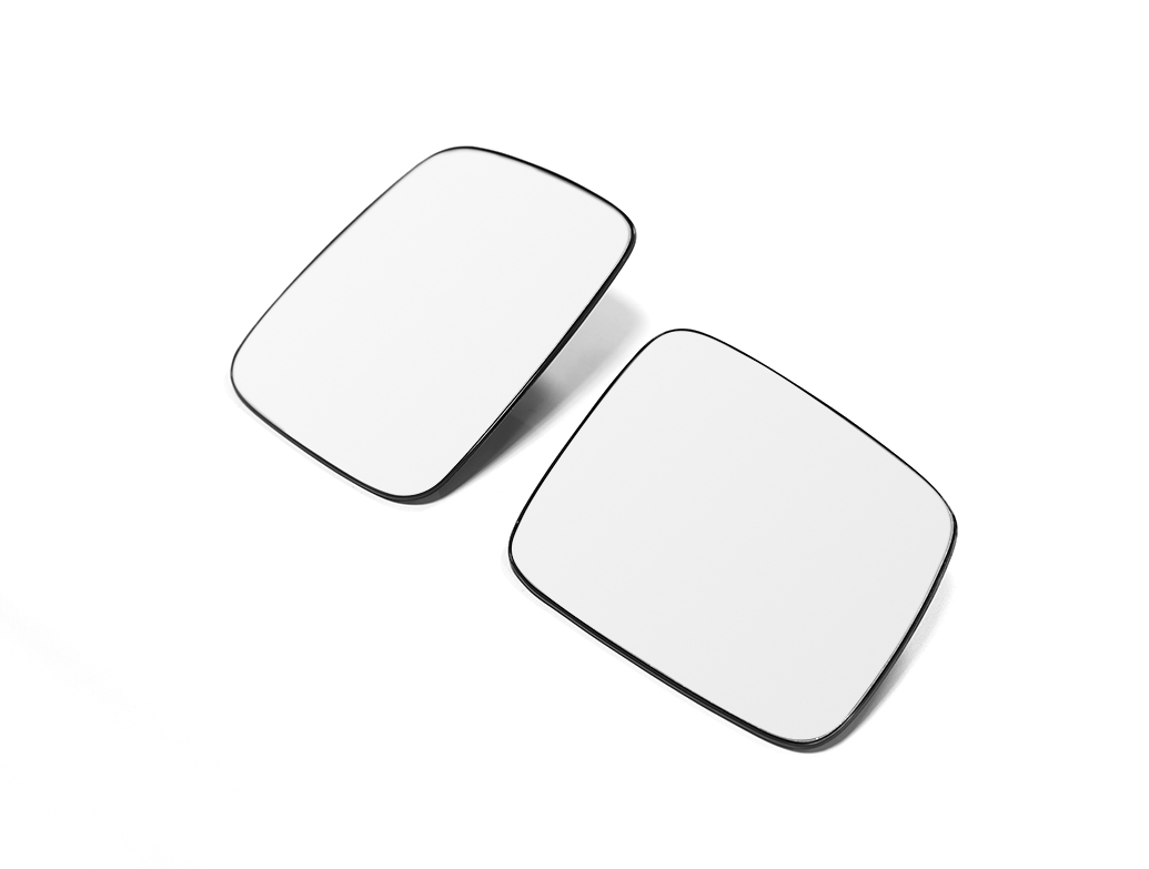 Ultimate Styling Passenger Side Mirror Glass For VW Transporter T4 Van 1990-2003 – Convex, Non-Heated, Chrome
