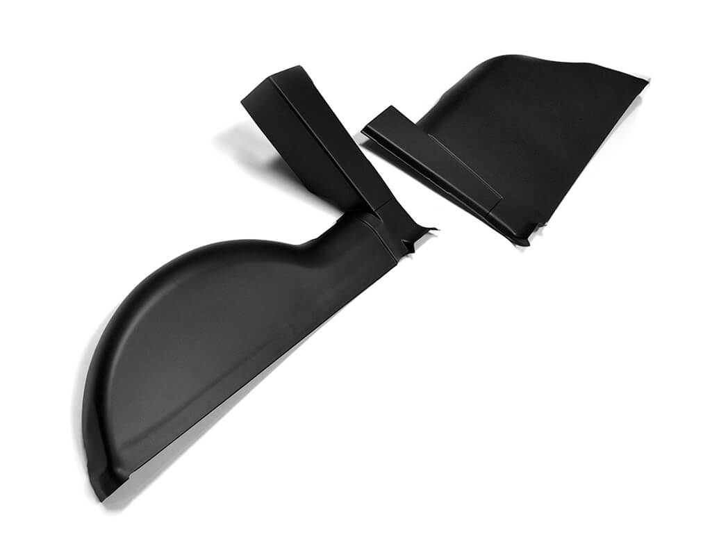 Black ABS Inner Wheel Arch Covers VW Caddy Mk5 21 Vanstyle