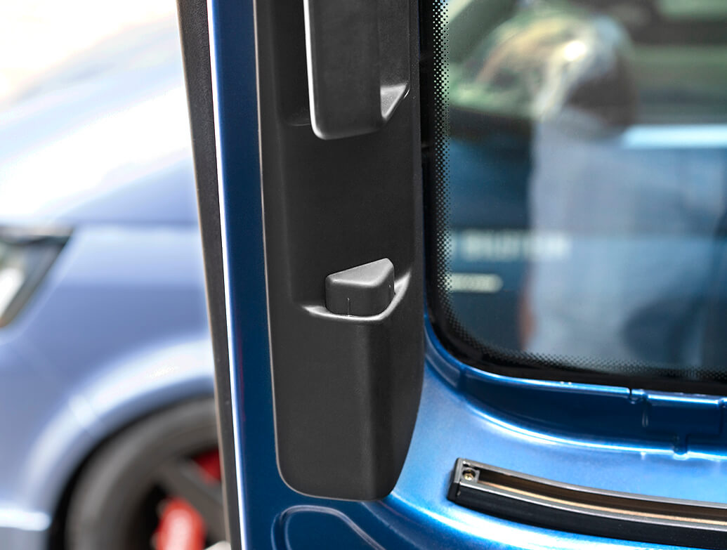 Genuine VW Sliding Door Lock Handle Knob Button VW T5 T6 Vanstyle