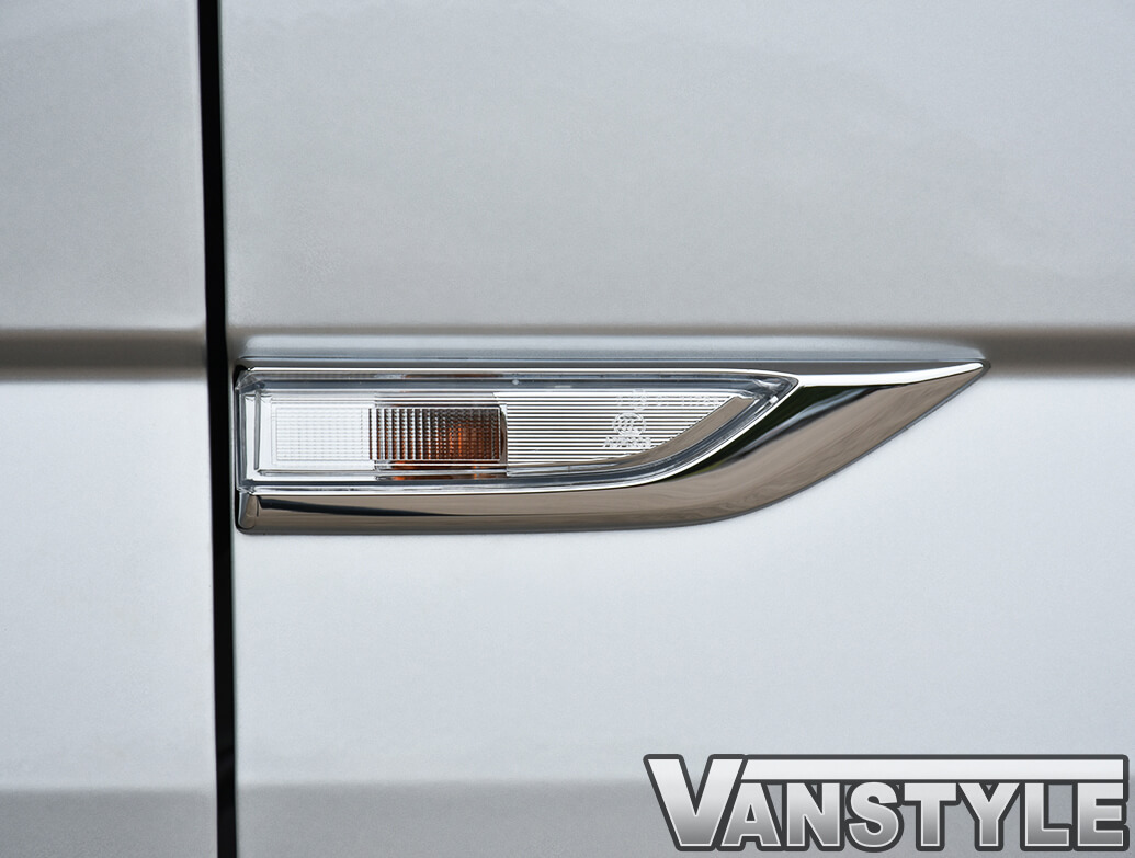 Genuine VW T6 2015> Chrome Side Repeaters