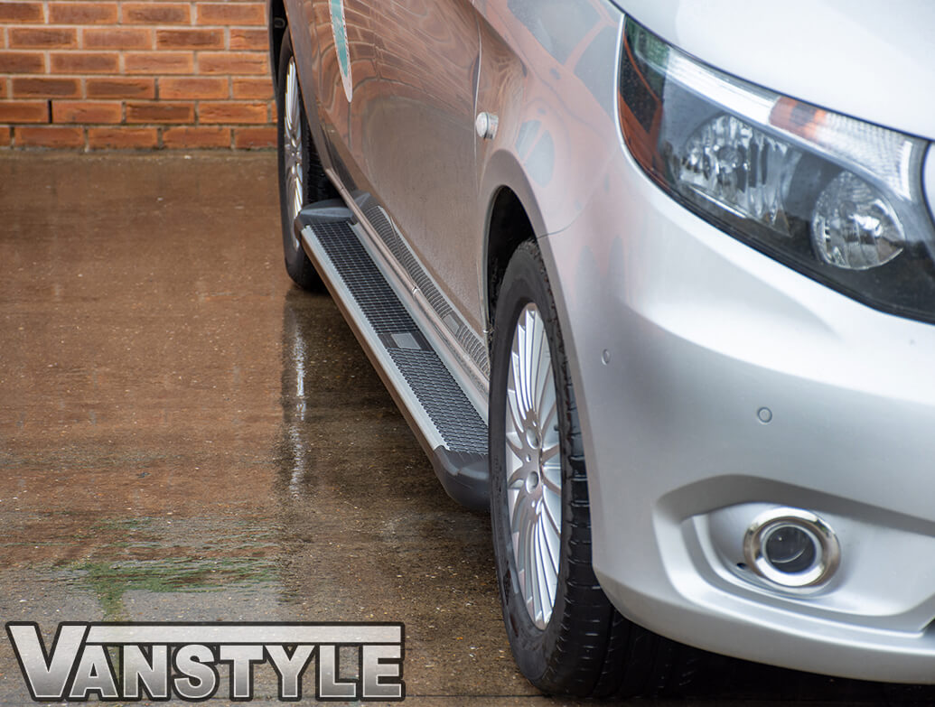 Sherwood Style Aluminium Side Step Mercedes Vito Viano C L 03 Vanstyle