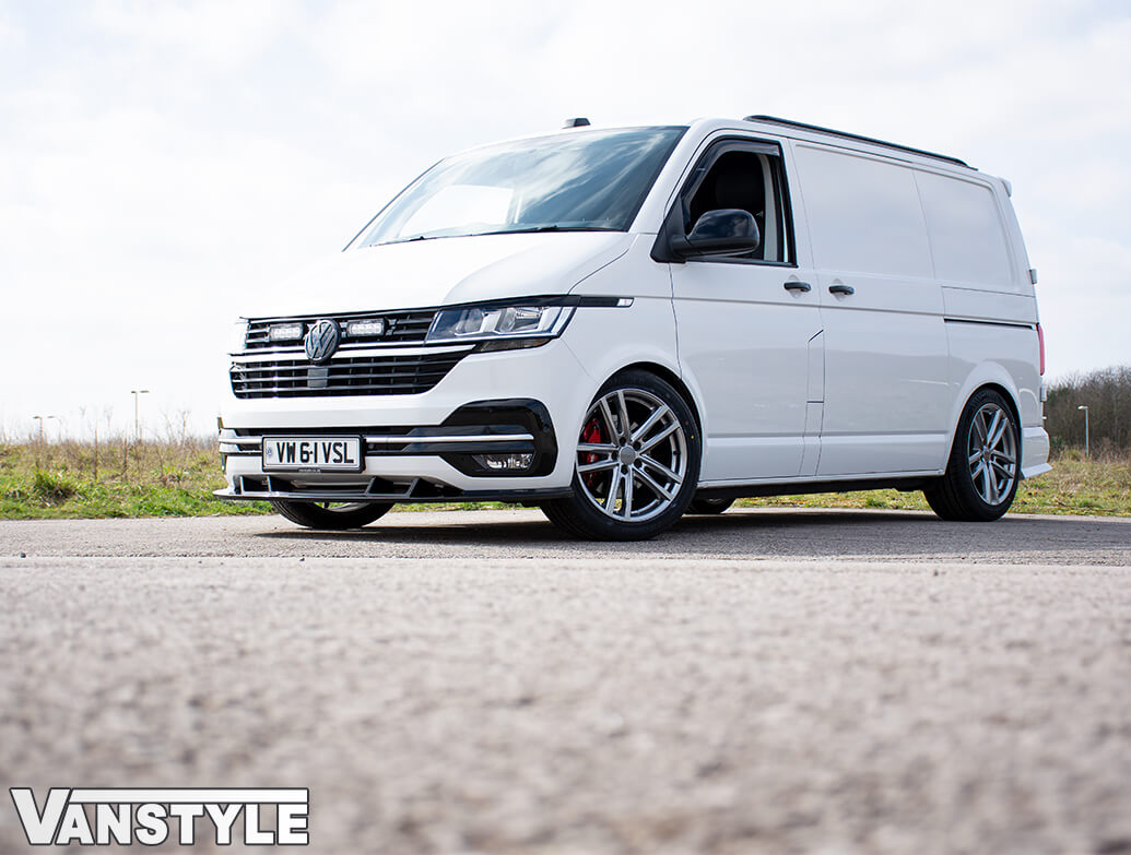 Wolfrace X10X 19 9J Gun Metal Alloy Wheel Set - VW T5 T6 - Vanstyle