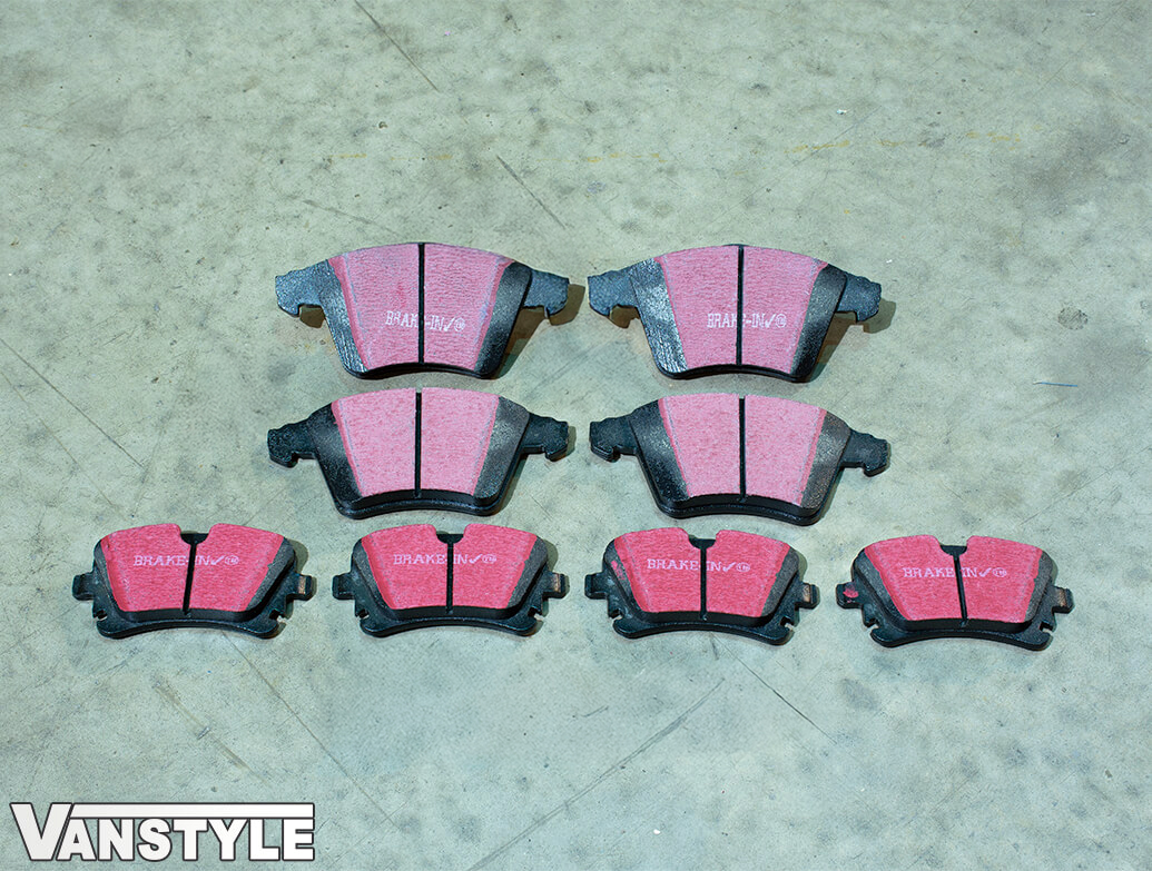 EBC Ultimax2 Brake Pads 308 333mm 294mm Discs VW T5 T6 Vanstyle