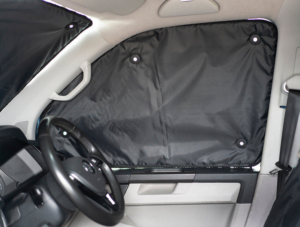 Window Blind Kit Compatible With Vauxhall Vivaro (First Generation) (Years 2001-2014) (Full Set SWB With Tailgate) With Backing Colour In Tango