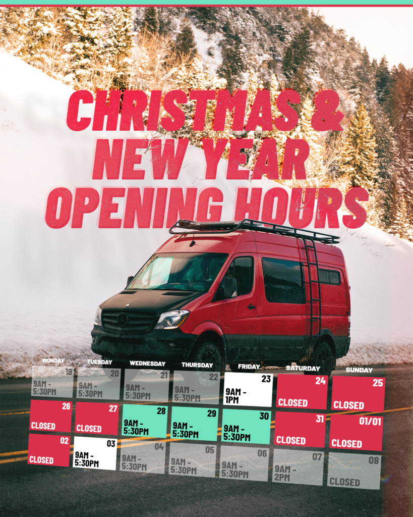 Our 2022 December Holiday Opening Hours & Festive Period Delivery Guarantees